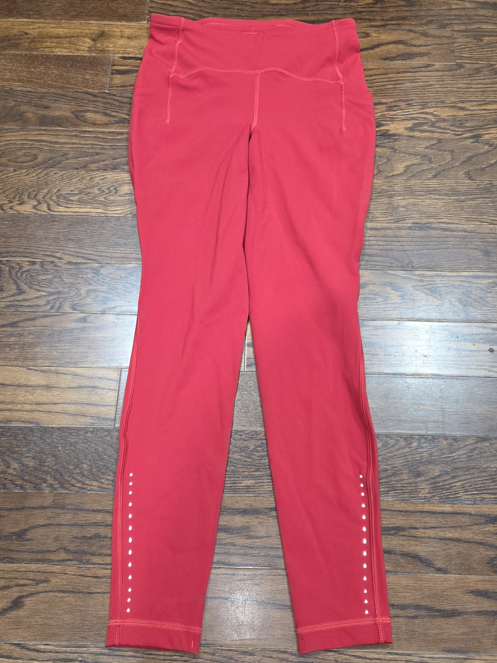 lululemon athletica Red High-Rise Performance Leggings